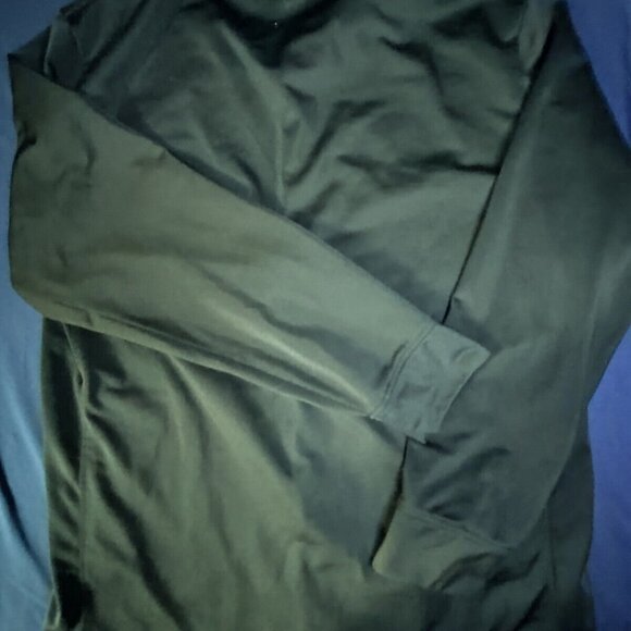 Spyder Jacket Men's Large Black Full Zip Pullover Sweater Red Logo Lined - Picture 8 of 8